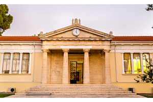 View of the Town Hall of Paphos - Cyprus, an Architecture Photo by Leonid Andronov