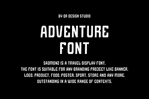 Sadmonz - Travel & Adventure Font