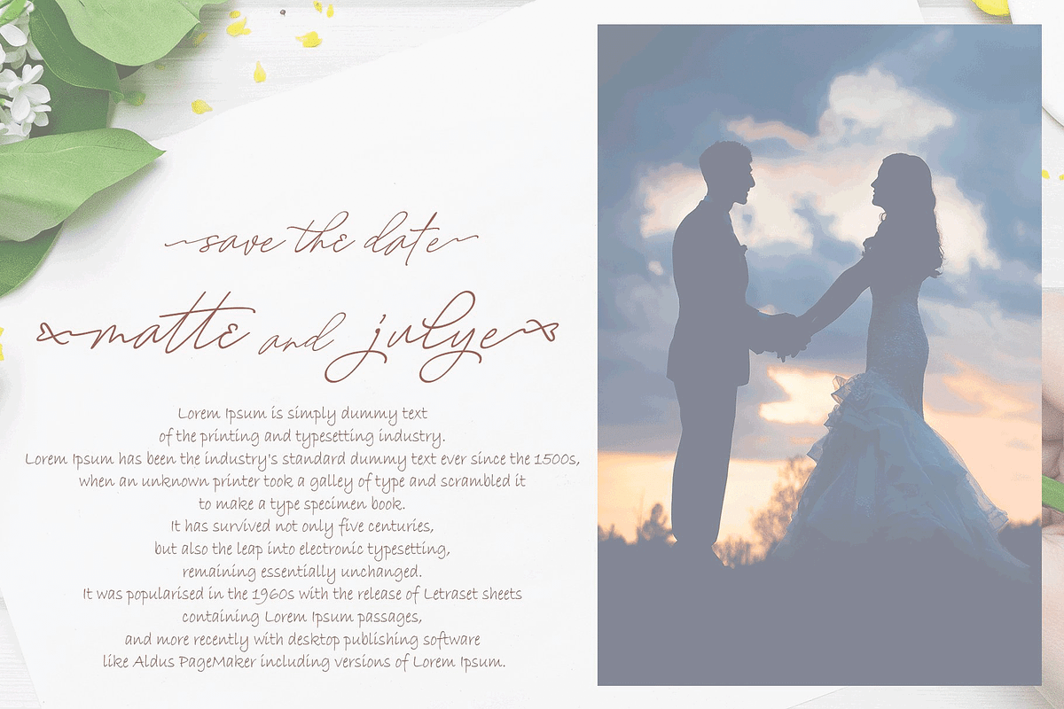 August & Lengking 6 Font Update, a Script Font by Meutuwah (Photo 6 of 15)