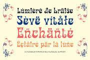 CS Flamour – Fantasy Font, a Sans Serif Font by Craft Supply Co. (Thumbnail 4 of 8)
