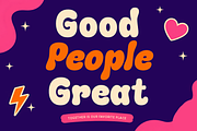 Chunky Moots – Playful Chunky Font, a Sans Serif Font by Font Liner (Thumbnail 7 of 10)