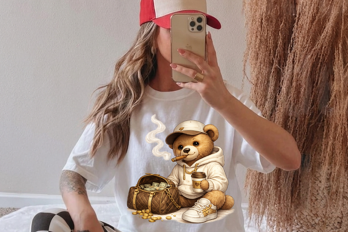 Luxury Teddy Bear PNG, Designer Bear, a Graphic by Vector Portal (Photo 5 of 6)