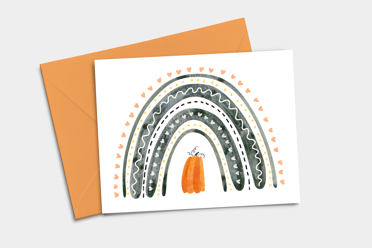 Halloween Clipart, Rainbows, Pattern, a Graphic by Valin Malin (Photo 4 of 14)