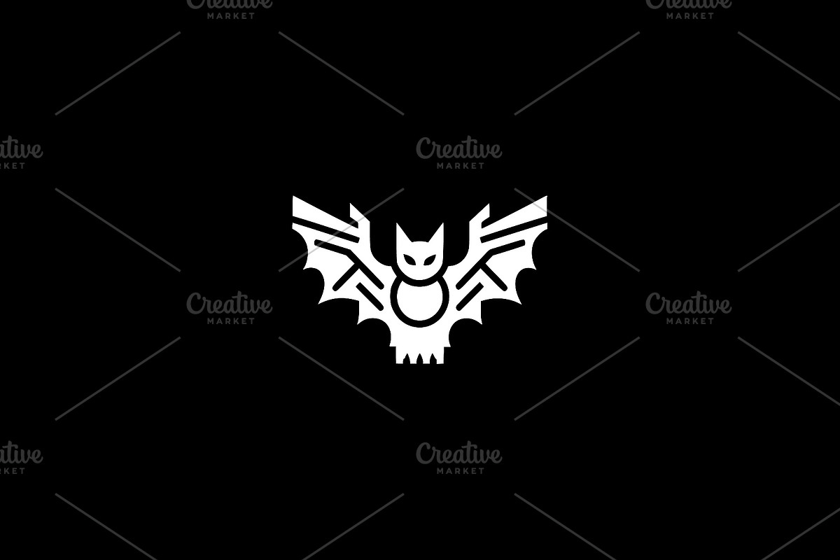 Detailed Bat Vector, an Animal Illustration by Vectorium Studio (Photo 2 of 4)