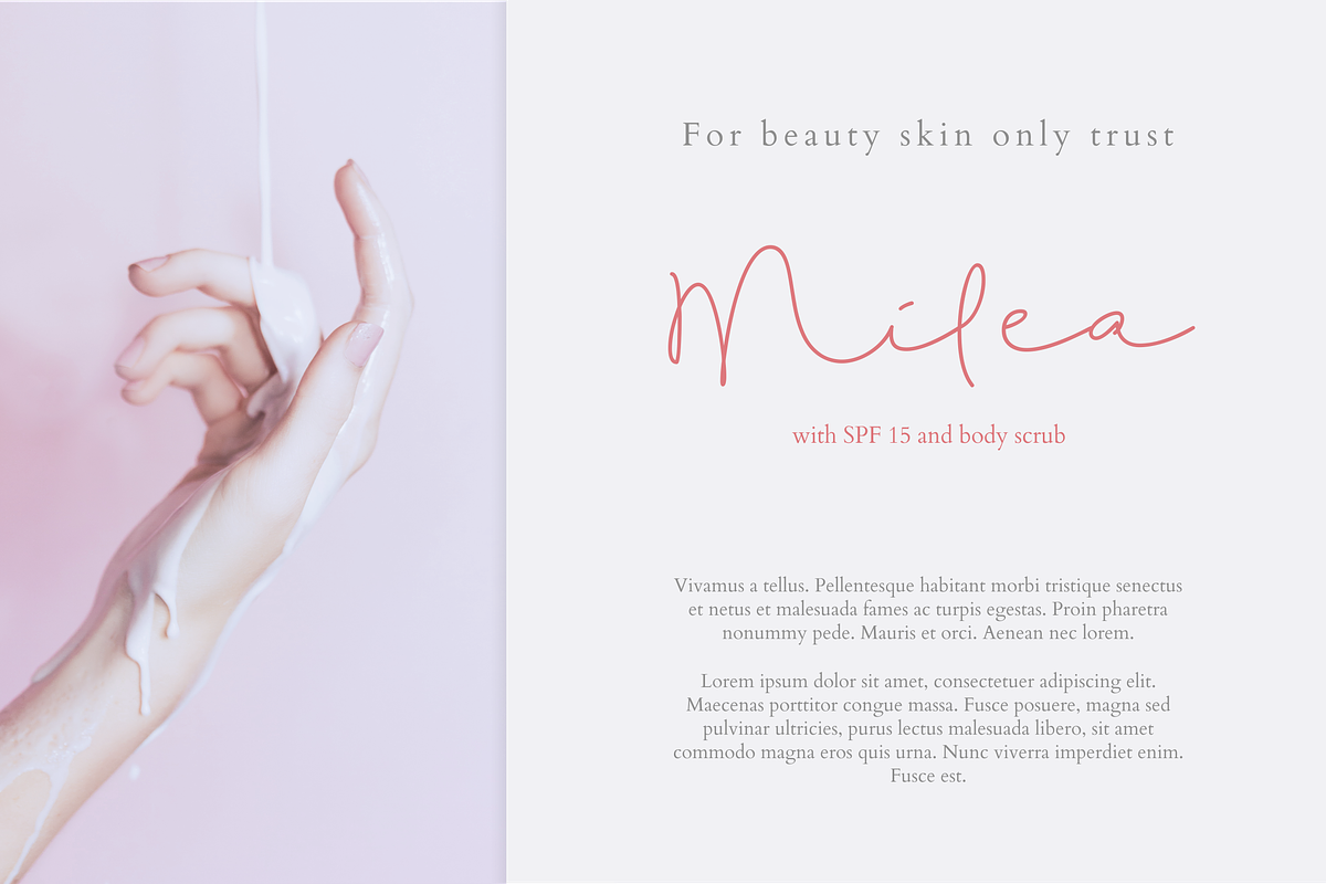 Elista // A Casual Handwritten Font preview 7