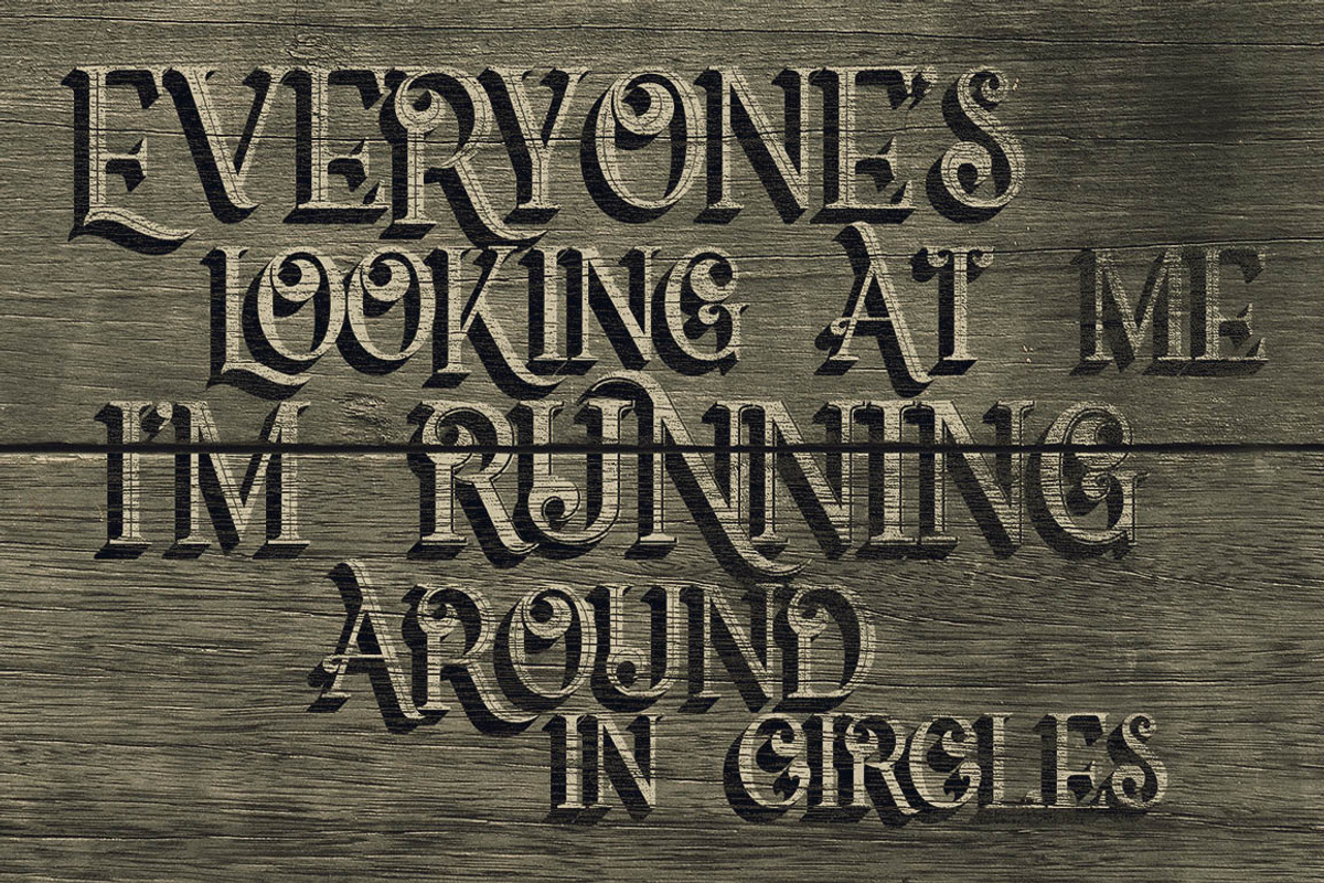 Flamingo - Vintage Style Font preview 5