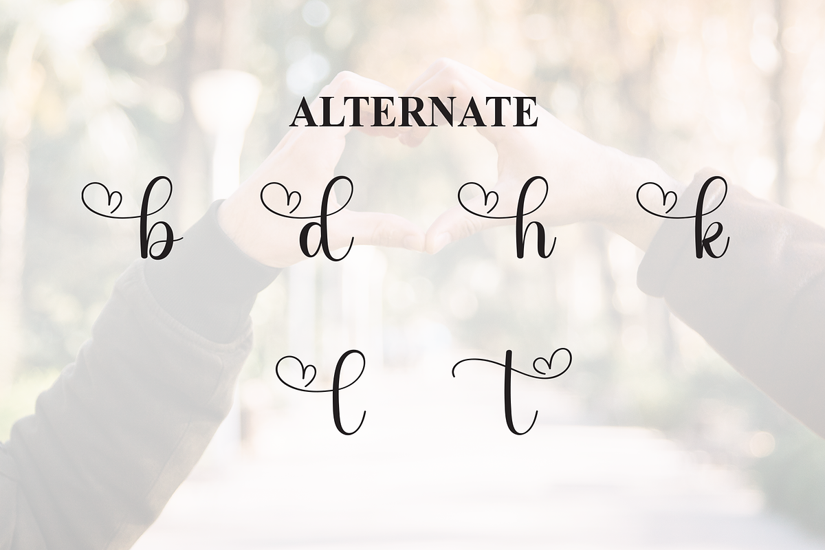 Soulmate | Script Font, a Handwritten Font by Scratchones (Photo 8 of 9)