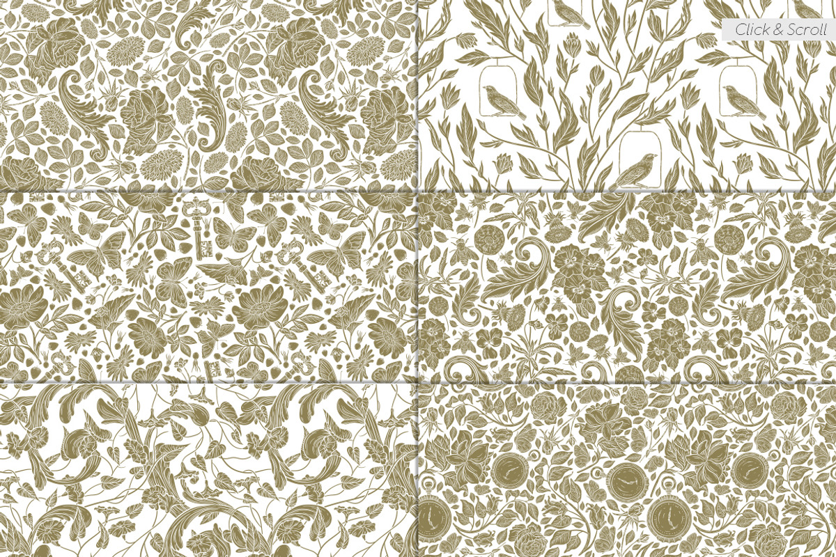 English Backyard patterns, a Pattern Graphic by Piñata (Photo 5 of 15)