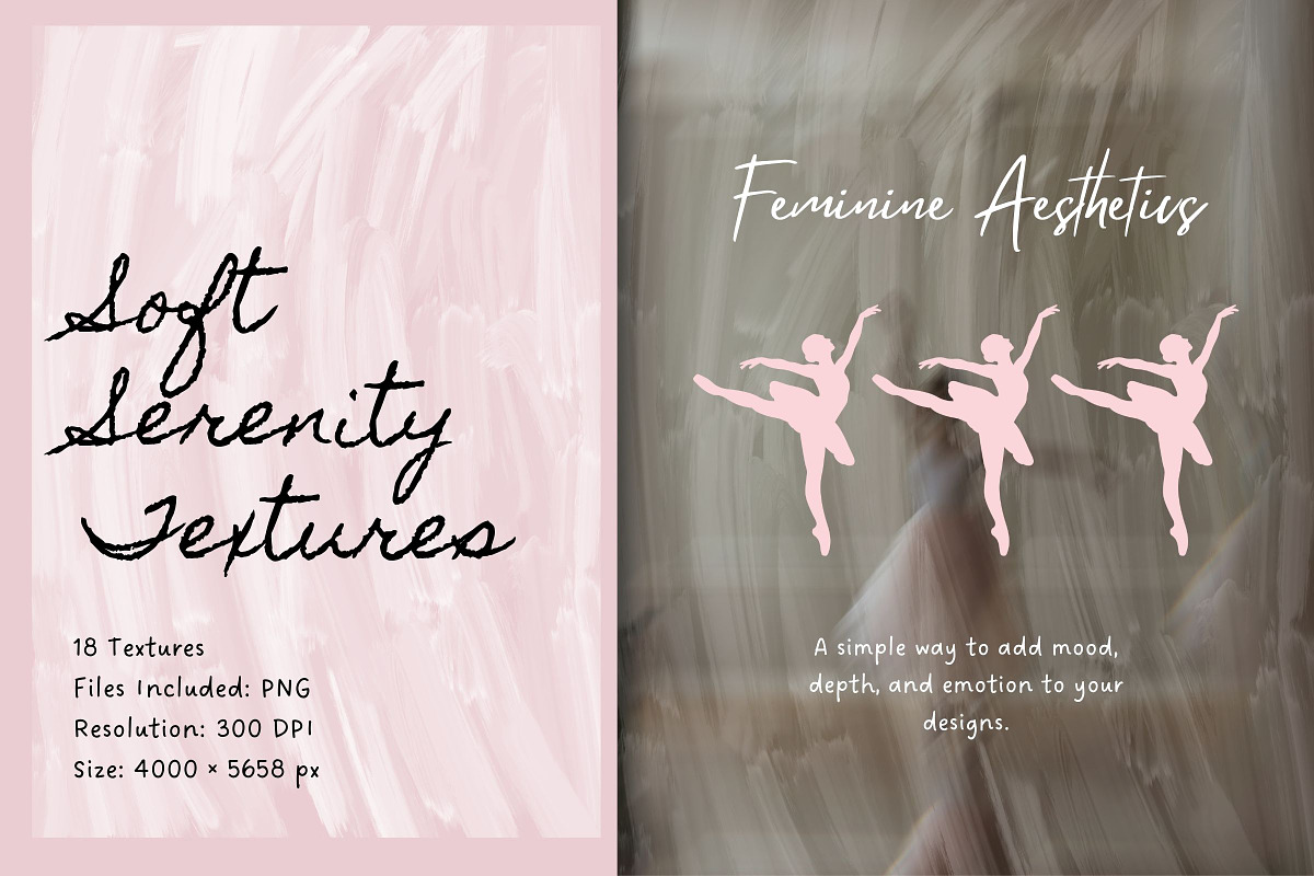 Soft Serenity Textures, a Texture Graphic by The Journey Atelier (Photo 1 of 22)