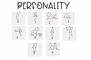 Personality| Symbols Fonts, a Symbol Font by Sirinart (Thumbnail 4 of 6)