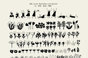 Mother Earth vector shapes and lines, a Decorative Illustration by Annakniaz (Thumbnail 10 of 15)