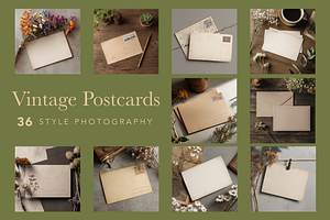 Vintage Postcards, a Holiday Photo by Typedreams.site
