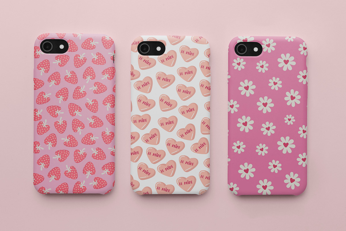 Love patterns, a Pattern Graphic by ananastya (Photo 2 of 15)