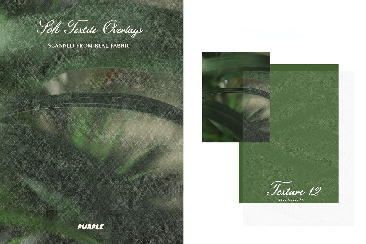 Soft Textile Overlays, a Texture Graphic by Purple (Photo 12 of 22)