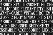 FASHION DISPLAY FONT BUNDLE, a Serif Font by Blush Font Co. (Thumbnail 9 of 9)