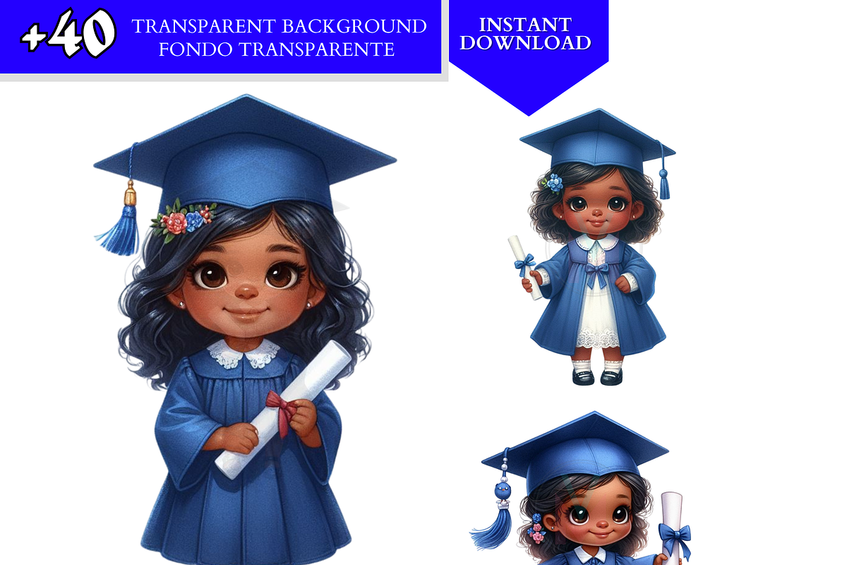 Graduation cap kids Clipart Preschoo, an Education Illustration by VM PARTYS  BY TAIRUMA (Photo 4 of 10)