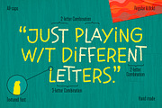 Jazzy Croquette, a Sans Serif Font by Art Grootfontein (Thumbnail 2 of 13)