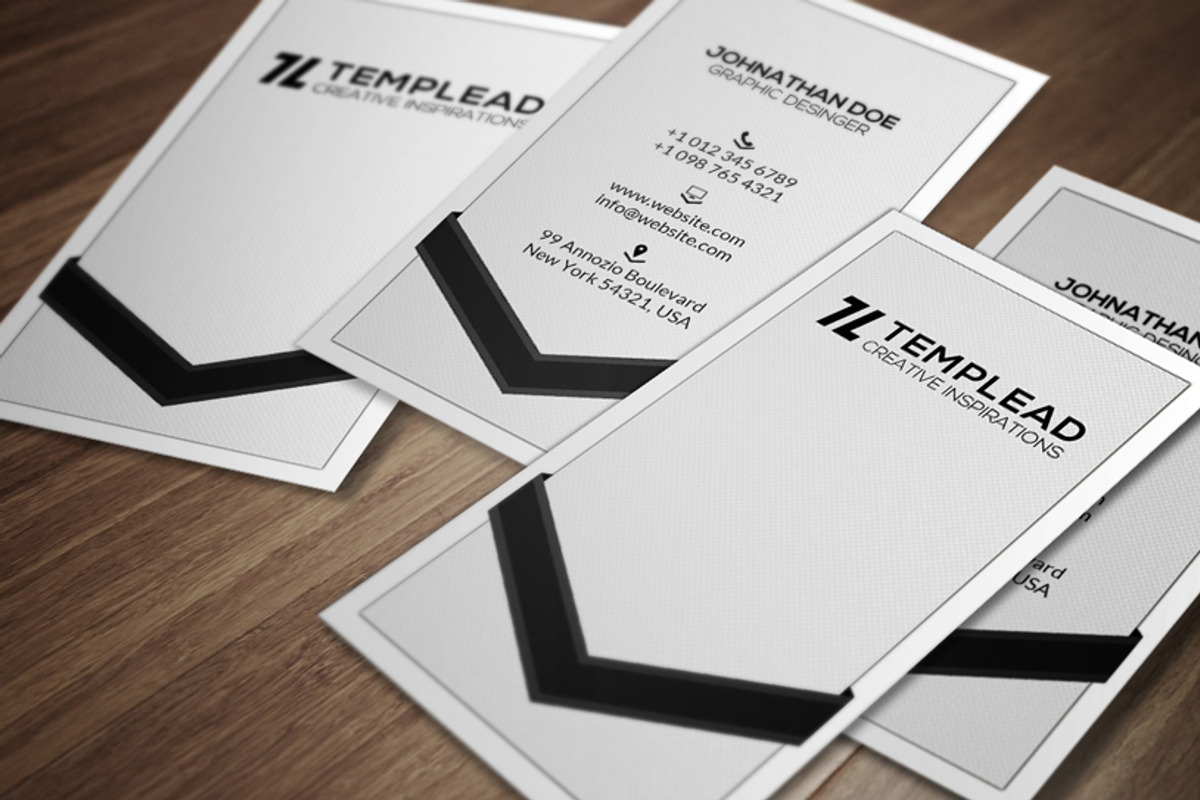 Corporate Business Card CM088, a Business Card Template by annozio (Photo 1 of 4)