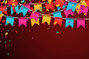 Set of colour festive banners., a Decorative Illustration by Vjom (Thumbnail 4 of 8)
