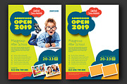 School Admission, a Flyer Template by Saphari (Thumbnail 3 of 4)