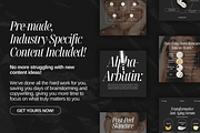 Skincare Coach CANVA Beauty Template, a Social Media Template by Xenié Creative (Thumbnail 3 of 10)
