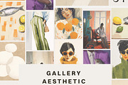 Modern Eclectic Prints & Posters, a Background Graphic by Laras Wonderland (Thumbnail 2 of 10)