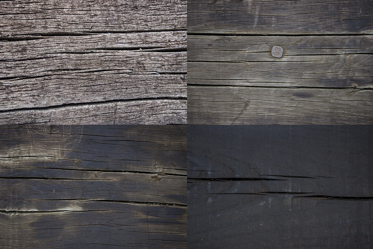 8 Dark Wood Textures Backgrounds preview 3