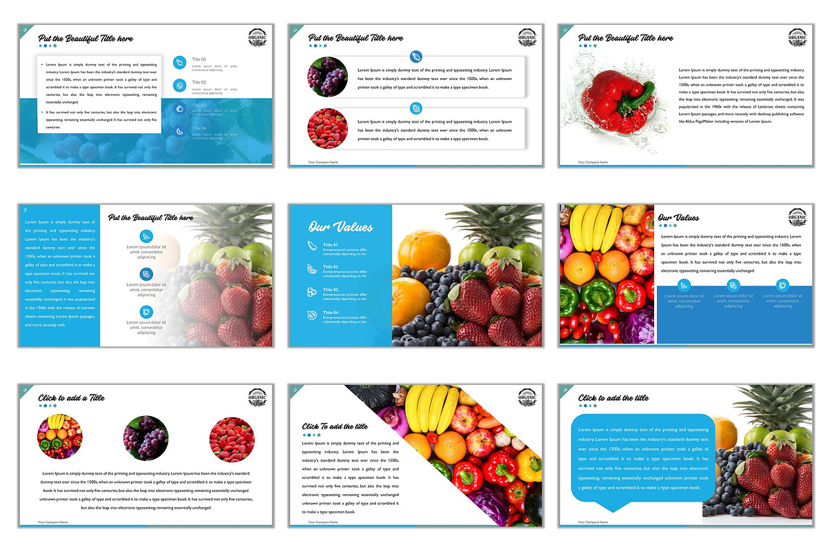 [PPTX] Food PowerPoint Presentation, a Presentation Template by litoondev (Photo 25 of 27)