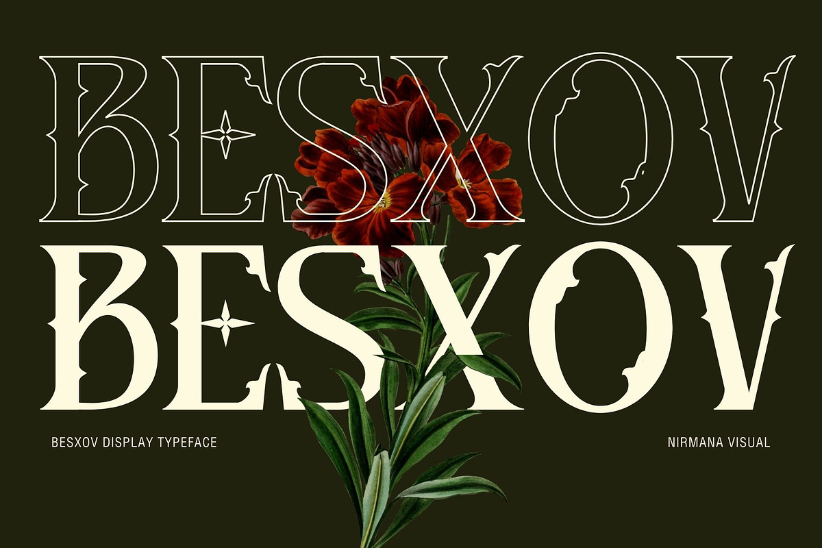 Besxov - Blackletter, a Blackletter Font by Nirmana Visual (Photo 9 of 9)