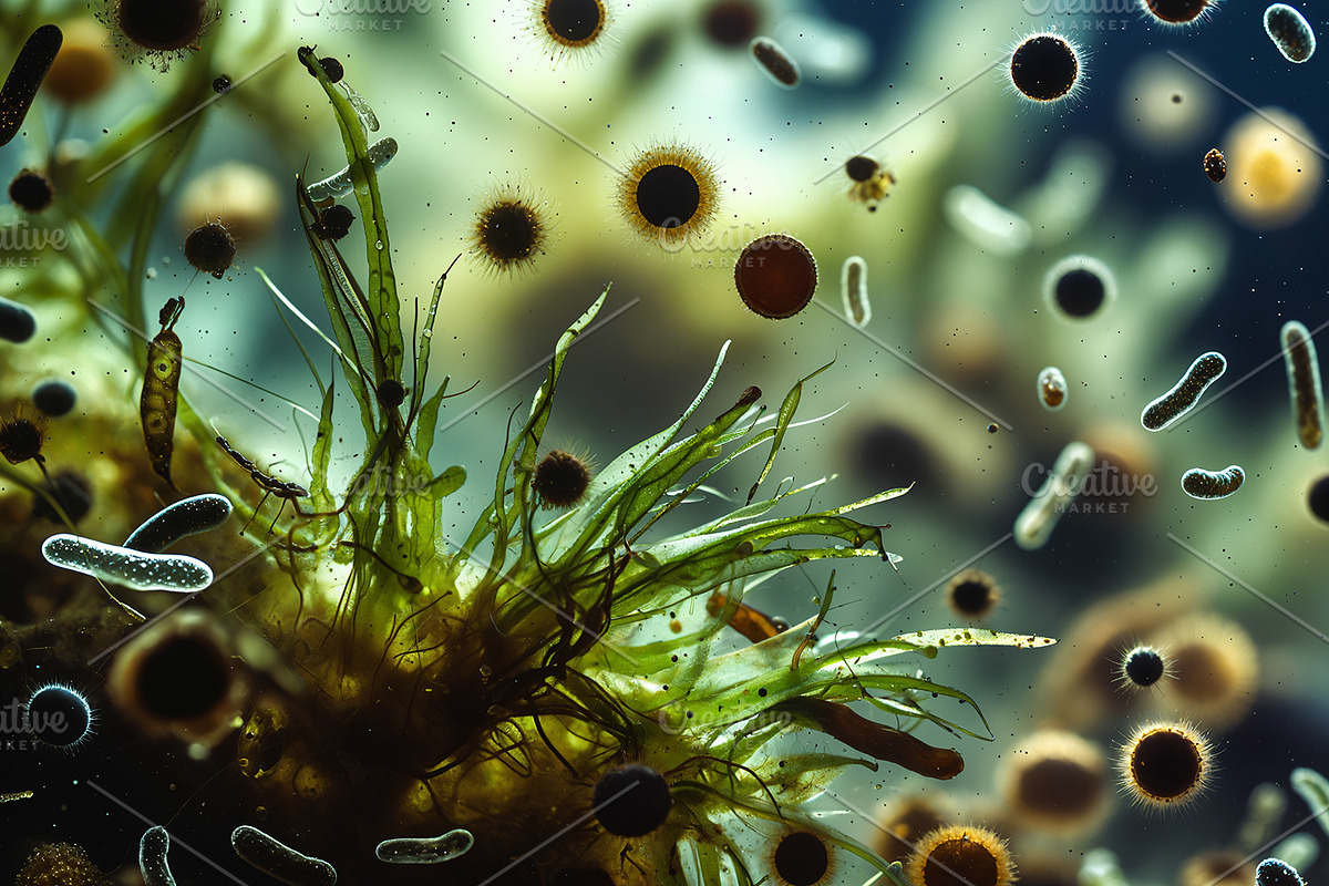 52 Fictional Microscopic Organisms, an Abstract Photo by h.utomo (Photo 7 of 52)