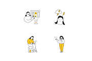 Sisi: 44 Minimal Illustrations, an Illustration by BadBrother (Thumbnail 18 of 19)