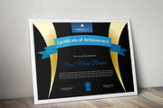 Certificate Word | PSD | AI, a Stationery Template by Curve Design (Thumbnail 3 of 4)