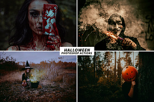 Halloween Photoshop Action