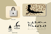 Minimalist Yoga Poses Silhouettes, a Graphic by Svetlana Voloshina (Thumbnail 3 of 3)