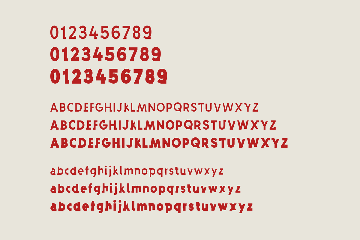 Gabaroid – Retro Display Font, a Sans Serif Font by CapeTypeFonts (Photo 5 of 6)