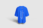 Oversize T-Shirt Mockup, a Shirt Mockup by Pixie Creative (Thumbnail 4 of 4)