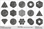 Textured Geometric Masks 03, a Texture Graphic by Offset (Thumbnail 2 of 5)