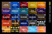 5600 Photoshop Brushes Bundle, a Brush Add-On by ArtistMef (Thumbnail 31 of 48)