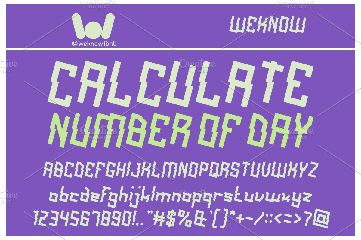 alot of love font preview 5