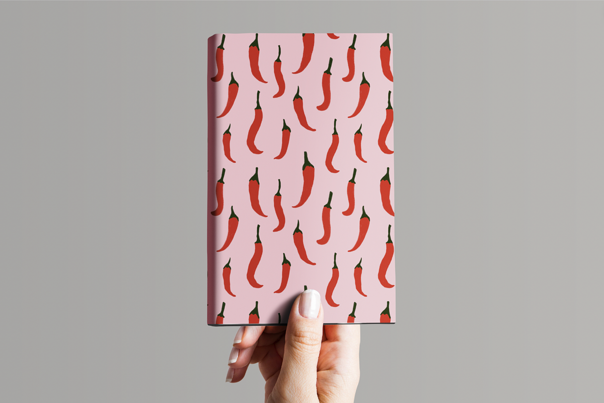Red Hot Chili Pepper Pattern, a Pattern Graphic by Marketello Studio (Photo 7 of 8)