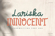 Lariska Innocent Handwritting Duo