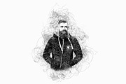 Photo To Sketch Photoshop Action, an Action Add-On by Studio Retouch (Thumbnail 5 of 11)