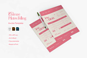Calmae Pilates Billing -  Invoice, a Card Template by VUNIRA (Thumbnail 1 of 3)
