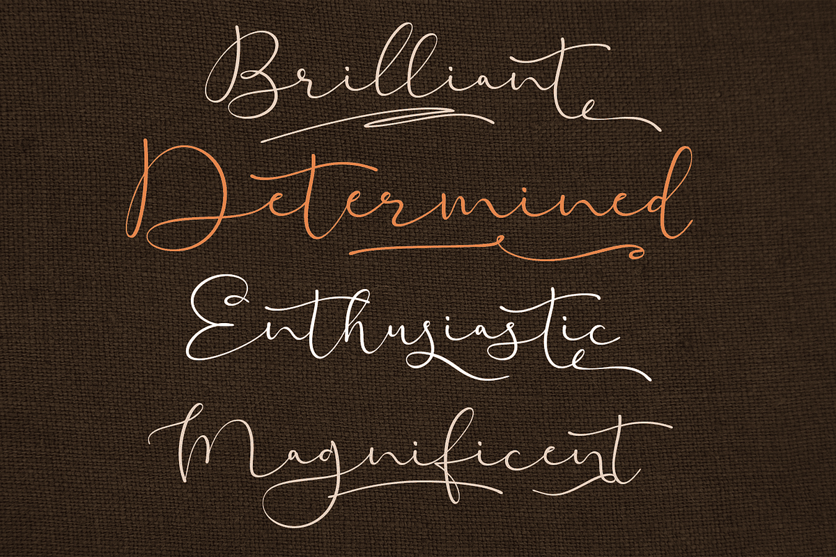 Blooming Valerian Font, a Handwritten Font by Letterhanna Studio (Photo 2 of 19)