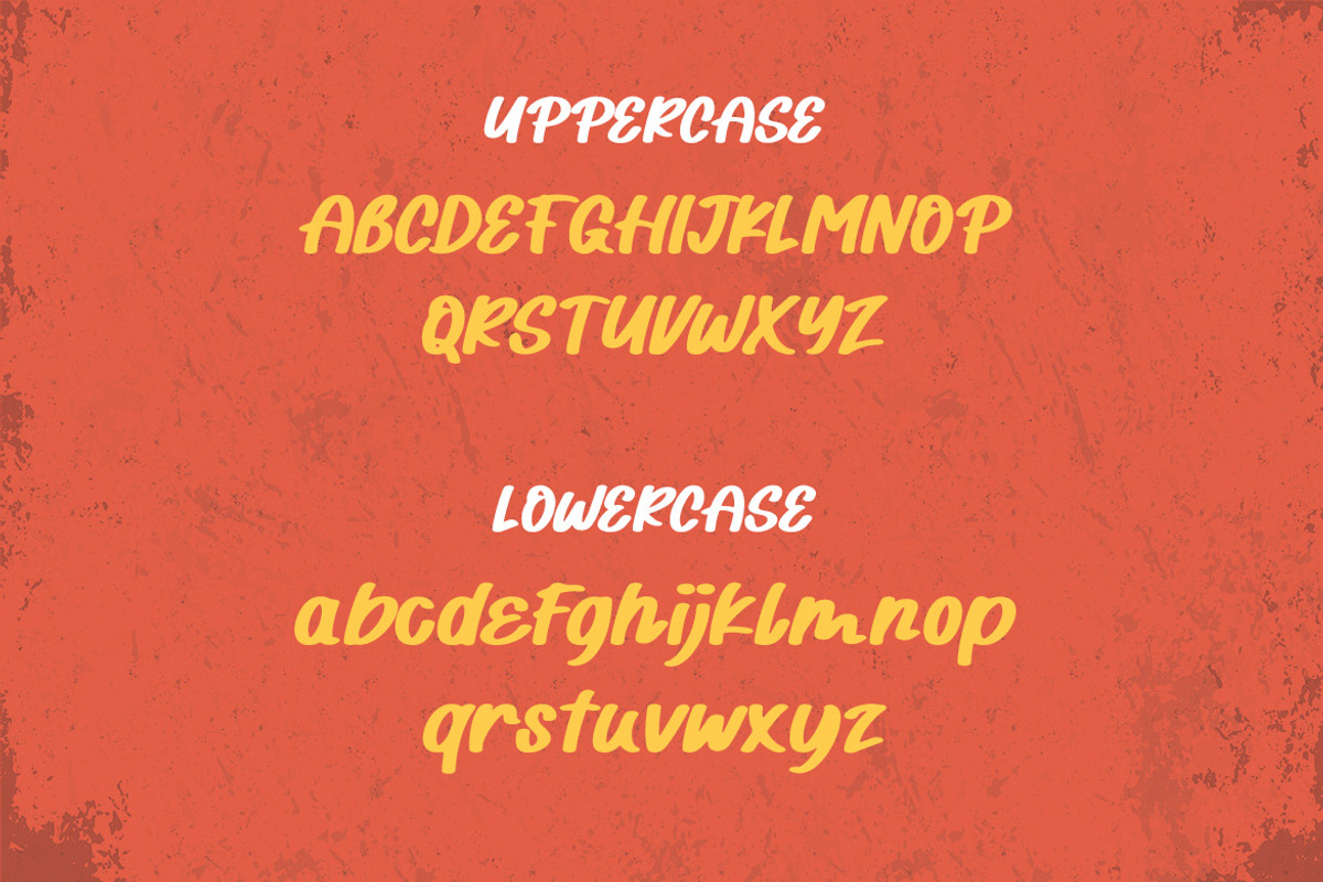 GONJAR - Brush Display Font, a Handwritten Font by ENATIVE (Photo 2 of 6)