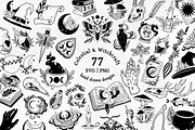 Witchcraft and Celestial Bundle, an Object Illustration by SecondOfJuly (Thumbnail 1 of 5)
