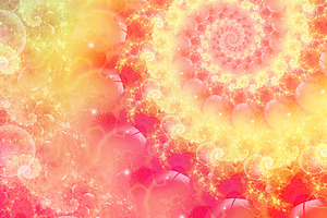 Abstract fractal background