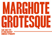 Marghote Grotesque - Condensed Type, a Sans Serif Font by NuType (Thumbnail 1 of 9)