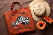 Raccoon Shenanigans Funny PNG Bundle, a Graphic by Pet Cave (Thumbnail 3 of 10)