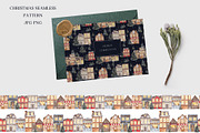 Watercolor Christmas pattern., a Pattern Graphic by ma_i_vi (Thumbnail 6 of 8)